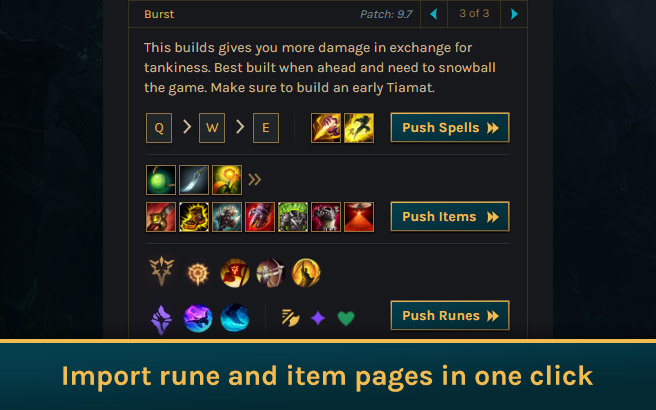 Facecheck For Lol Instantly Choose Builds And Push